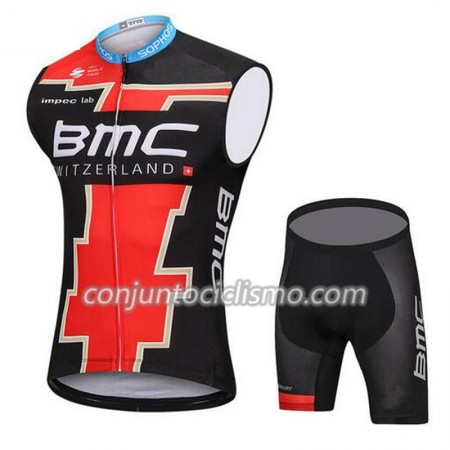 Chaleco ciclismo 2018 BMC Racing Team N002